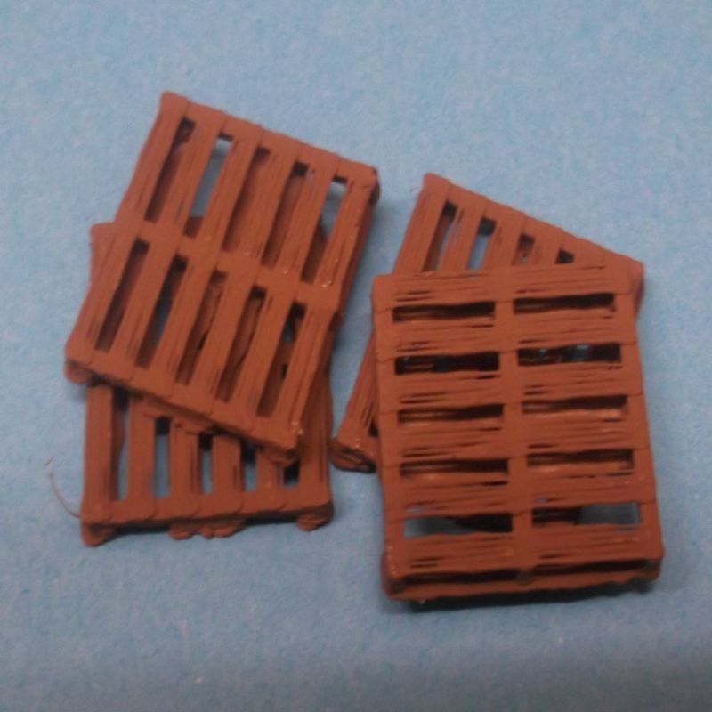 N Scale Pallets (pack of 4)